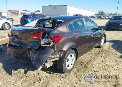 2017 Kia Forte Lx from USA, damaged, VIN 3KPFK4A79HE119613